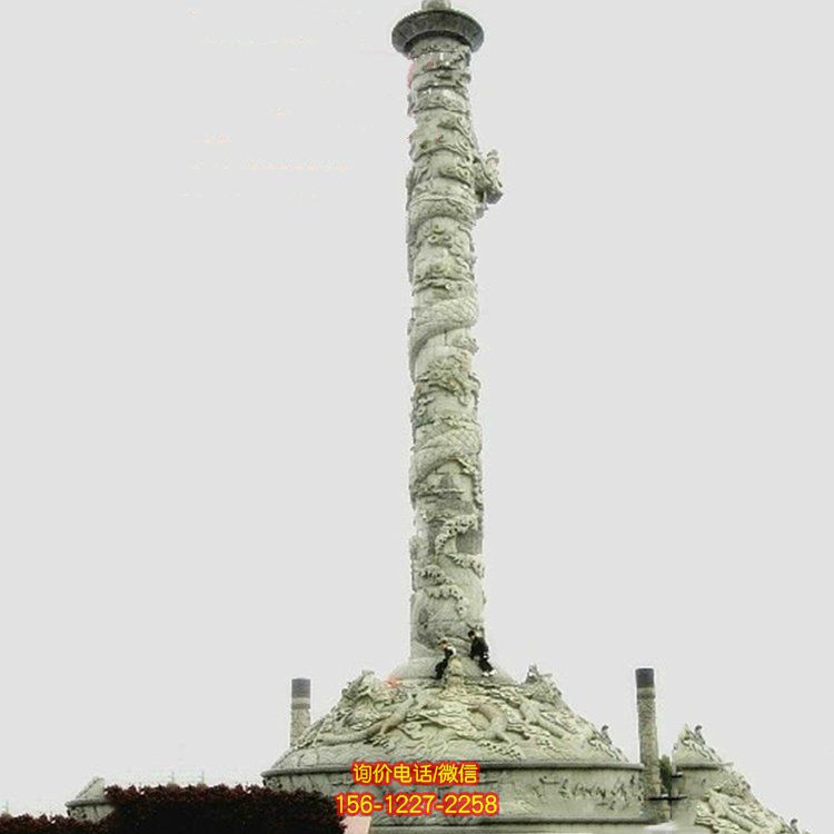石雕文化雕塑，靜謐廣場點綴