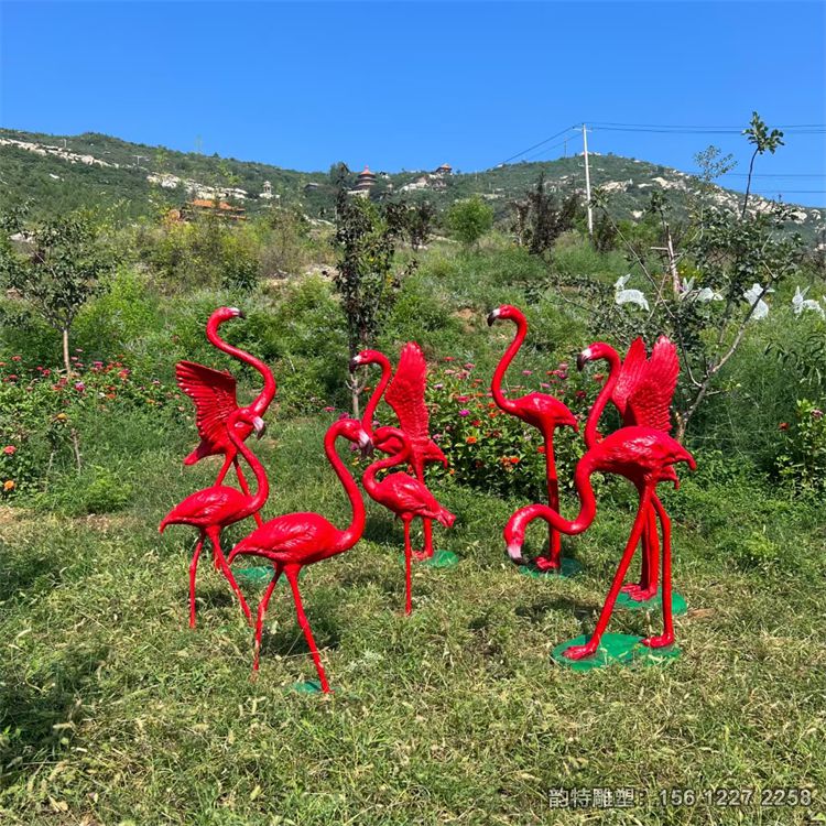 火烈鳥雕塑61 火烈鳥雕塑61