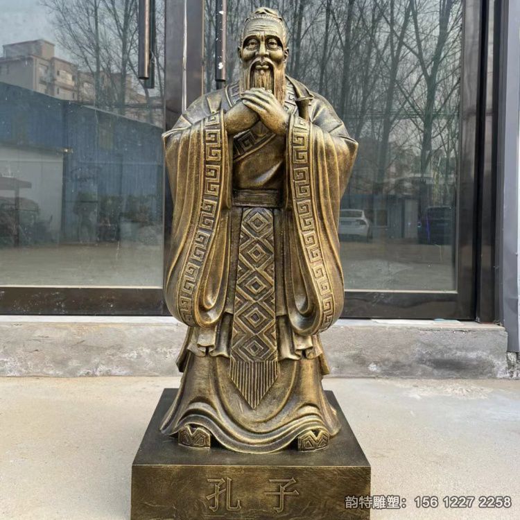 玻璃鋼孔子雕塑 孔子雕塑帶來的意義有哪些